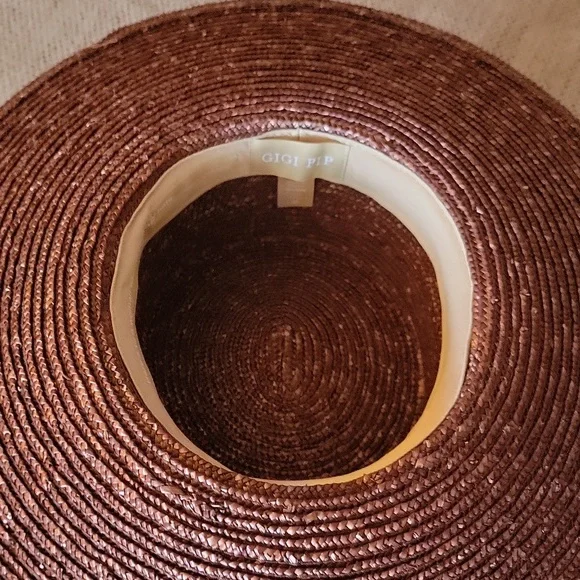 GIGI PIP Brown Straw Hat - Picture 8 of 10